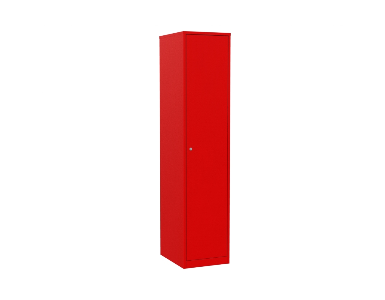 Шкаф для хранения спецодежды и инвентаря ШРВ-ОД-400 красный