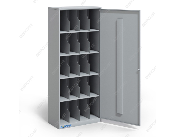 Шкаф для хранения противогазов на предприятии 