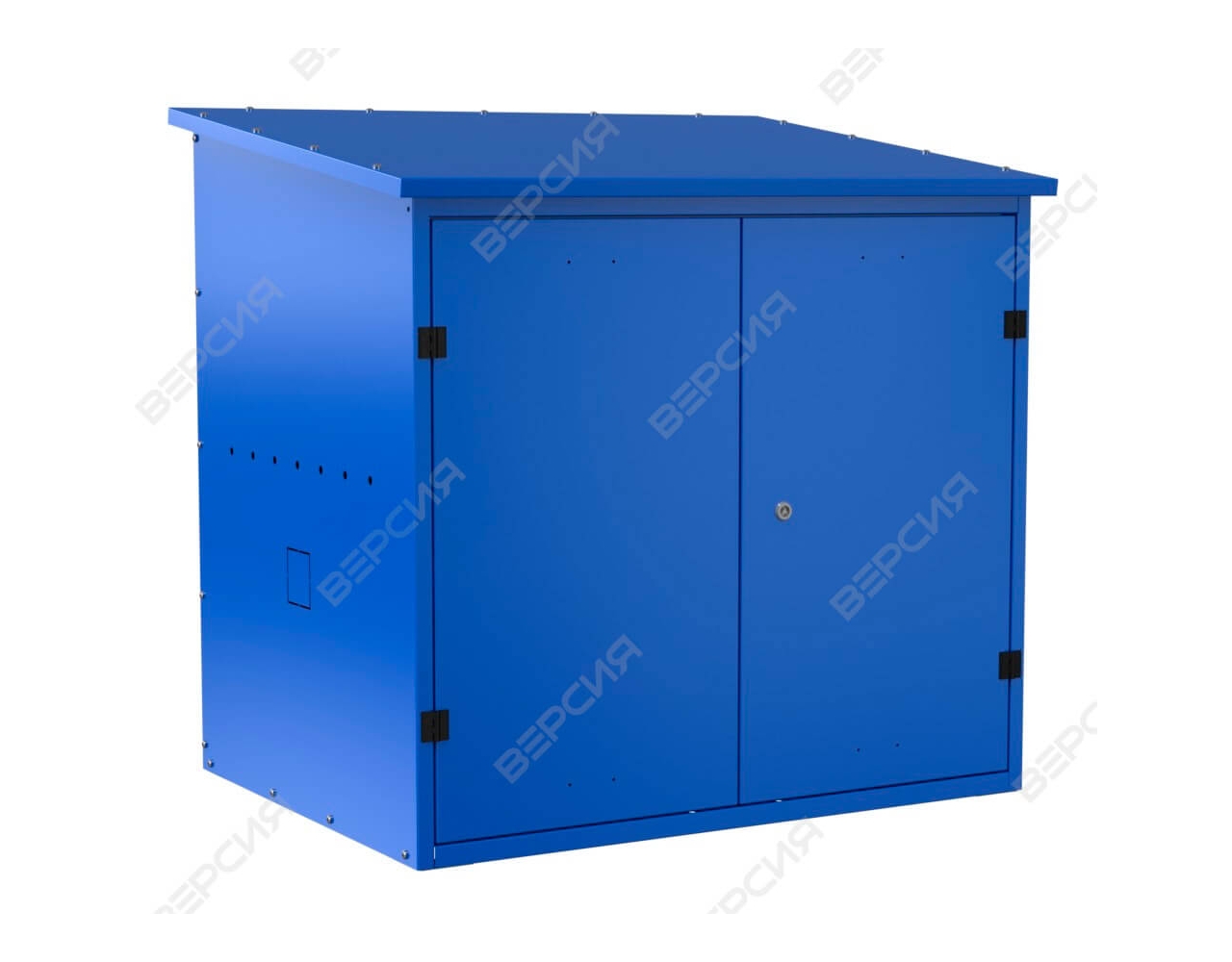 Купить металлический  шкаф уличный для генератора в Санкт-Петербурге от производителя - любые размеры под заказ_5