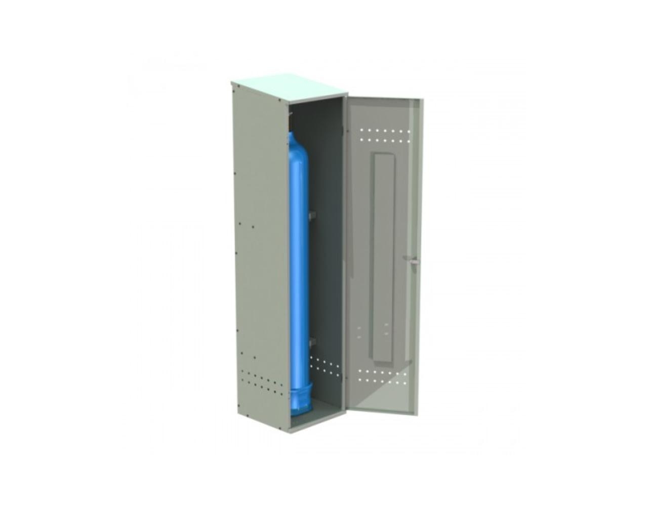 Шкаф металлический для газового баллона разборный ШГБР-01-0,8 мм_3